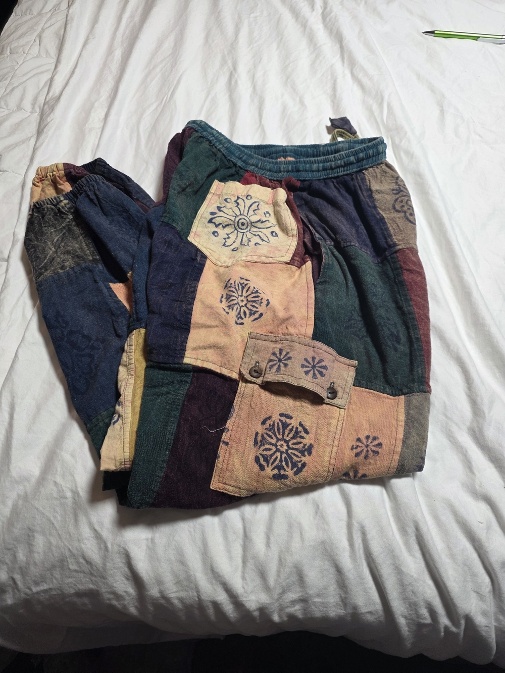 Patchwork Pants - Picture 2 of 4